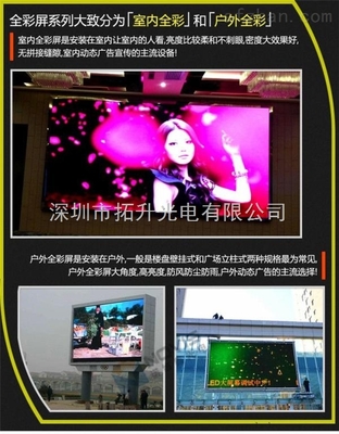 室內高清LED室內屏P3、P4、P5的區別解析
